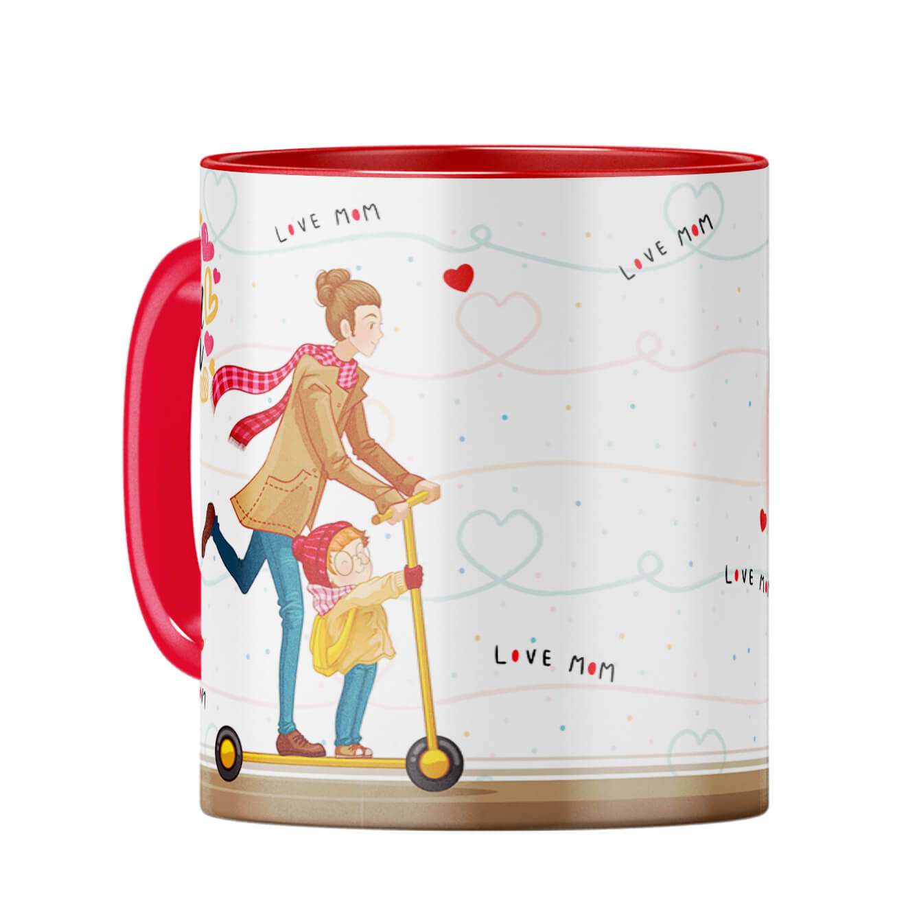 Best Mom Ever Mug Coffee Mug Red
