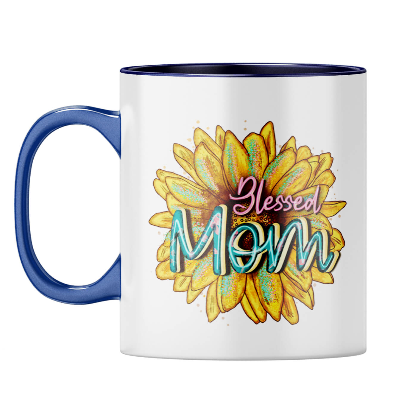 Best Mothers Day Gift For Mom Coffee Mug Dark Blue