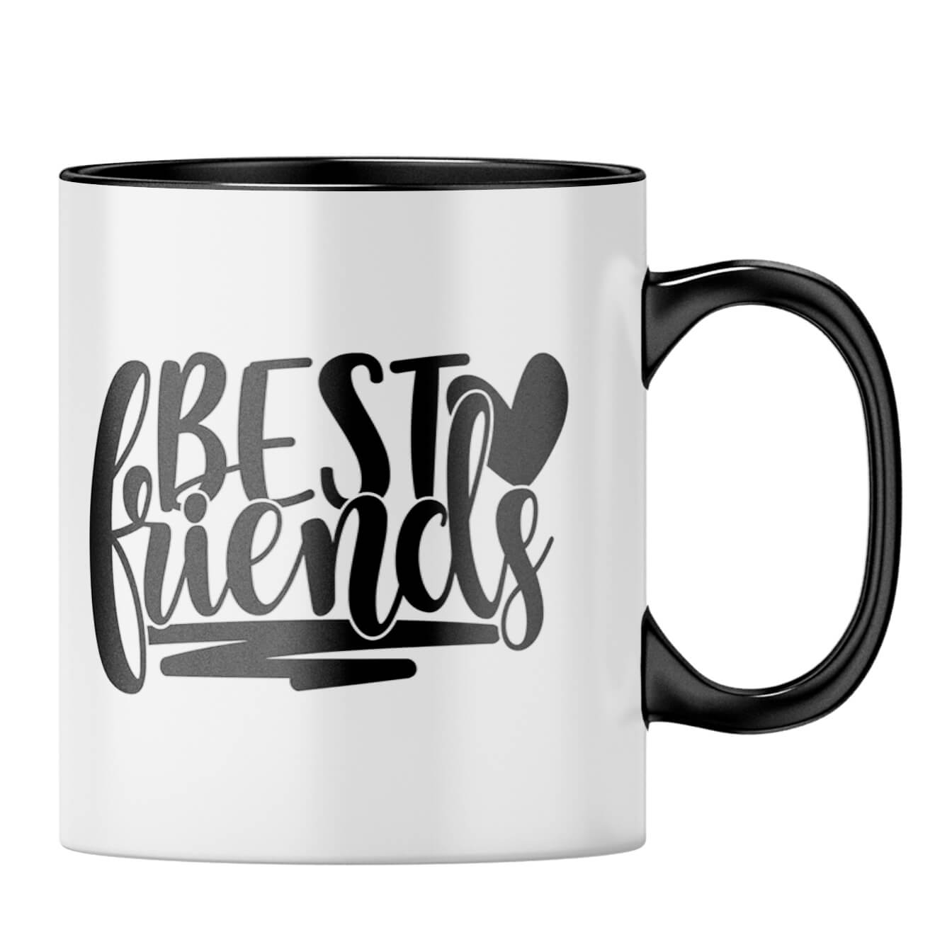 Best of Friends Coffee MugB-Black