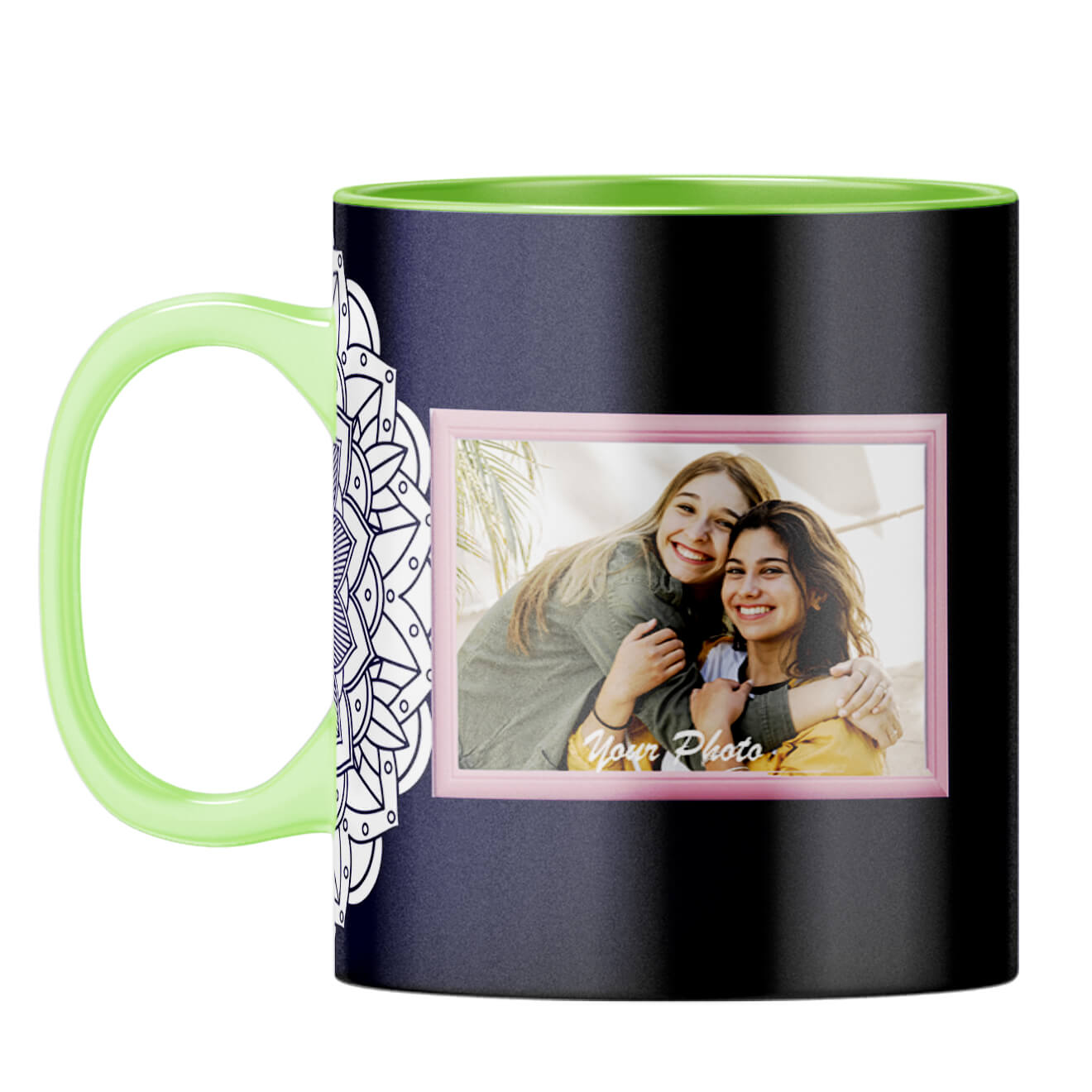 Best Sister Ever Coffee Mug Light Green