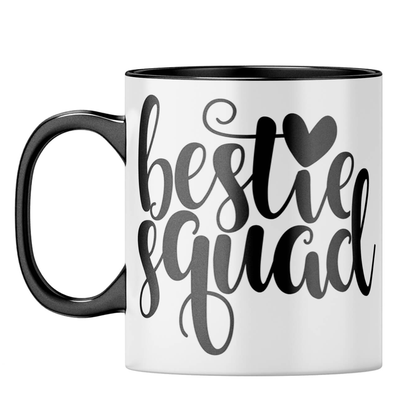 Bestie Squad Coffee Mug Black