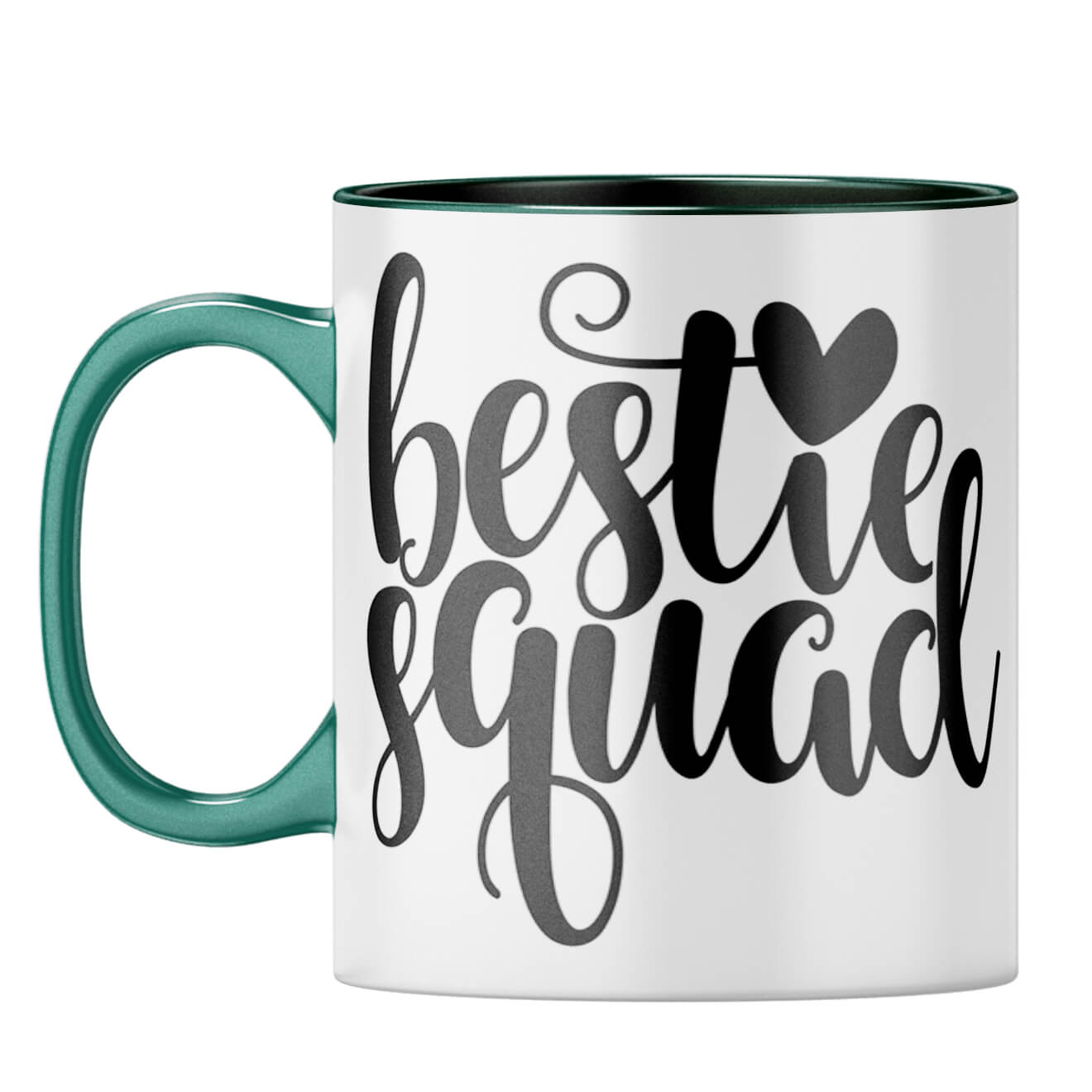 Bestie Squad Coffee Mug Dark Green