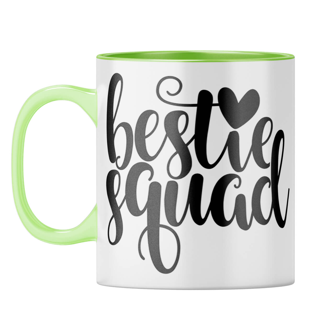 Bestie Squad Coffee Mug Light Green