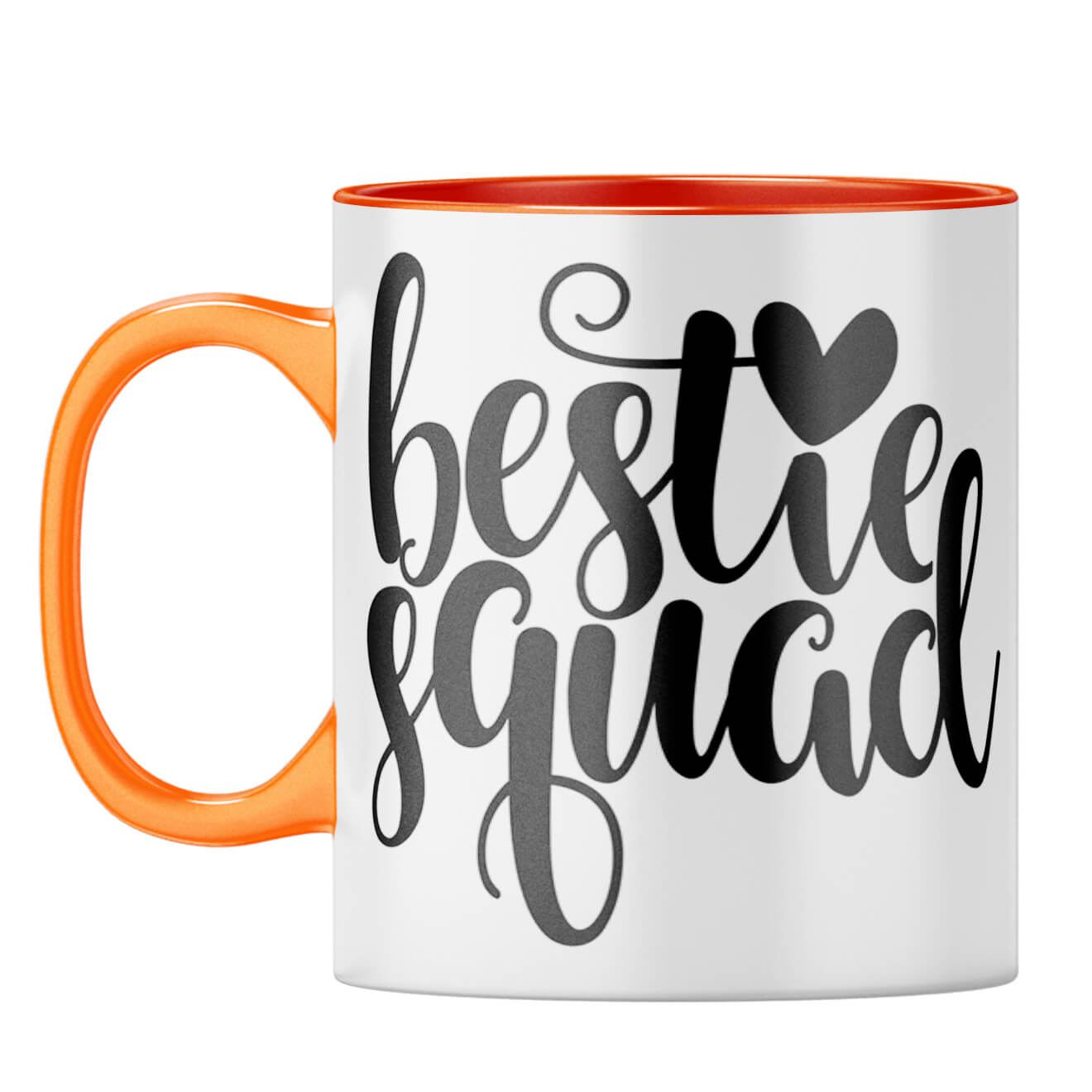 Bestie Squad Coffee Mug Orange