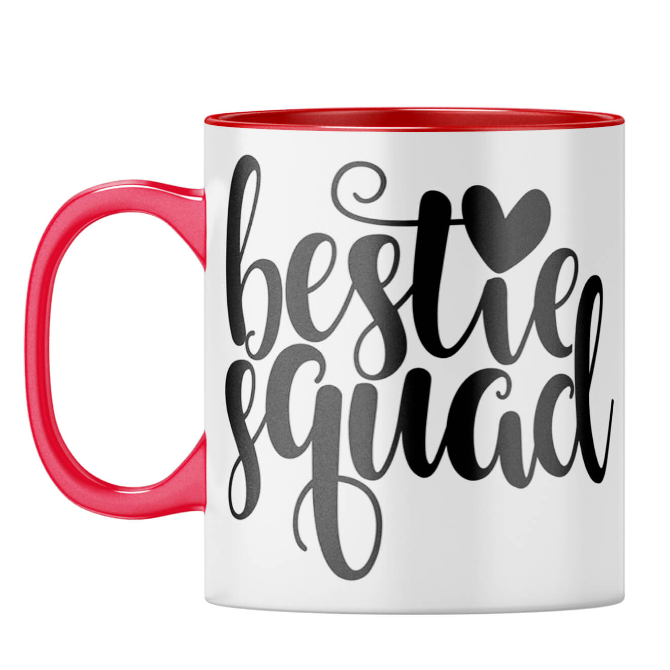 Bestie Squad Coffee Mug Red