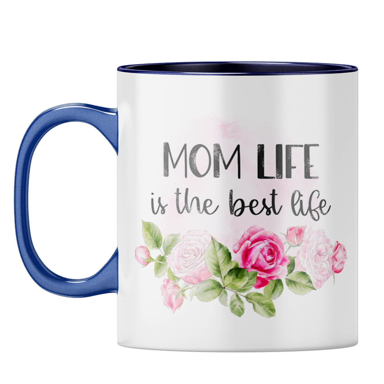 Birthday Gift For Mom From Daughter Coffee Mug Dark Blue