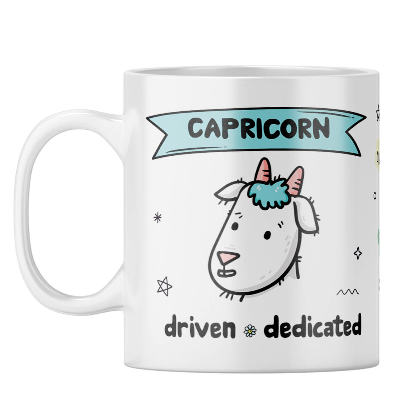 Capricorn Coffee Mug White