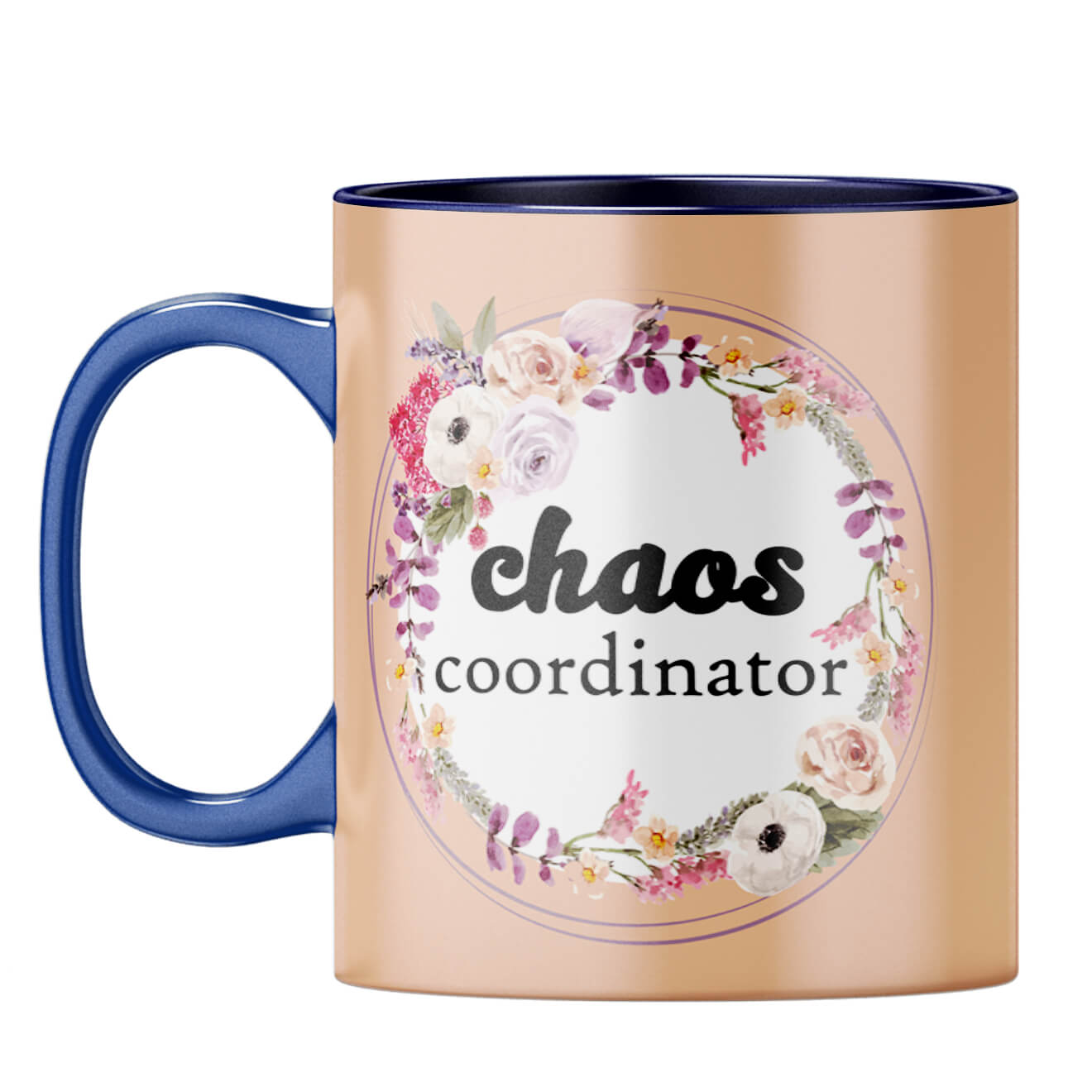 Chaos Co-ordinator Coffee Mug Dark Blue