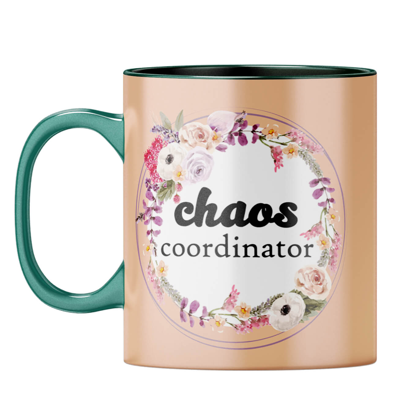 Chaos Co-ordinator Coffee Mug Dark Green