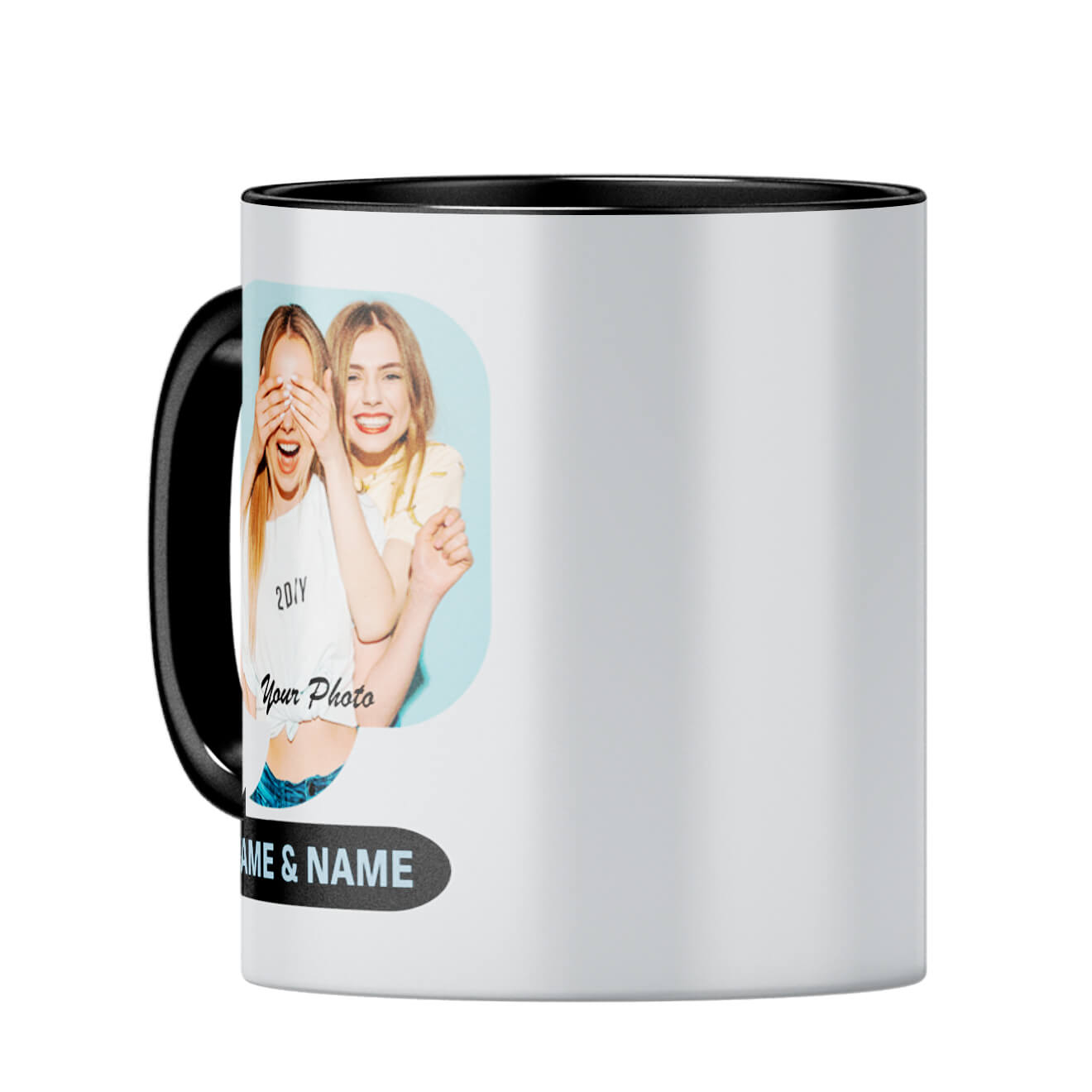 Chatty Photo Coffee MugC-Black