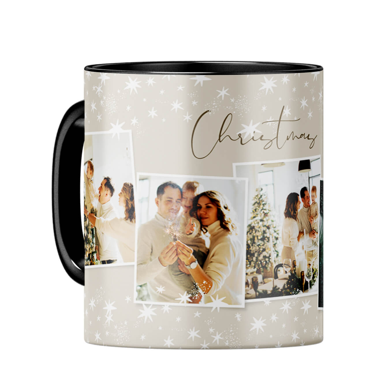 Christmas Coffee Mug Black