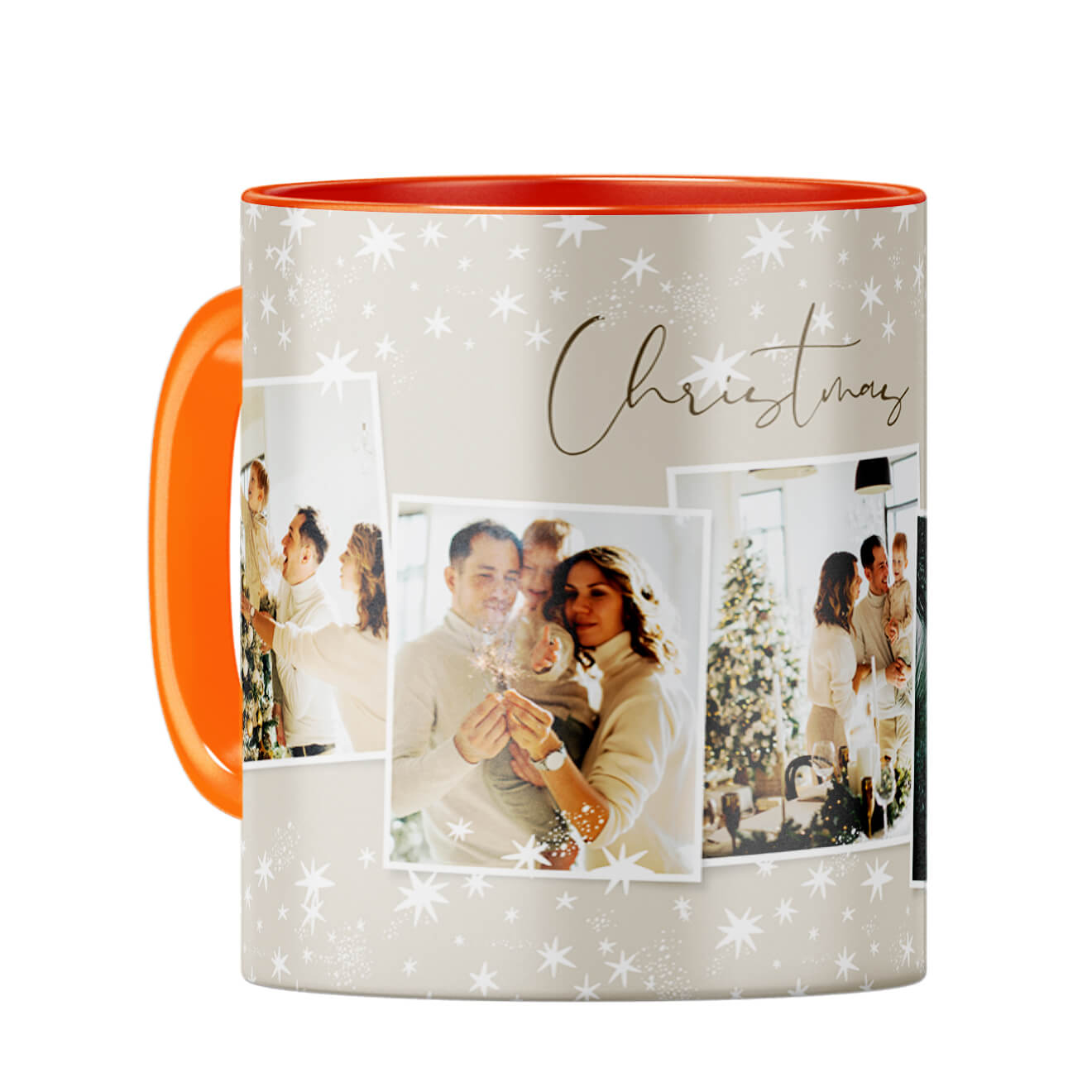 Christmas Coffee Mug Orange