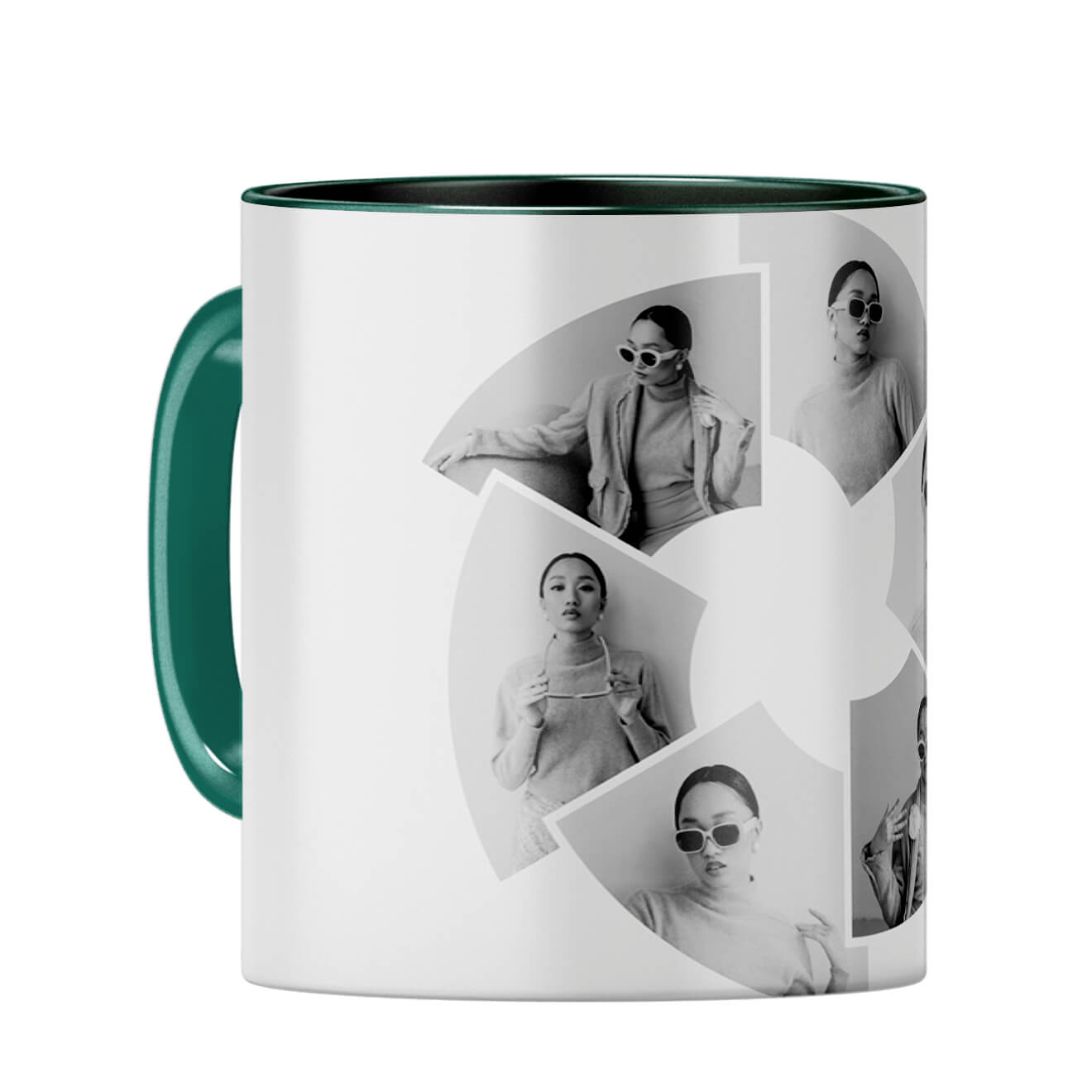 Circle of Life Coffee Mug Dark Green