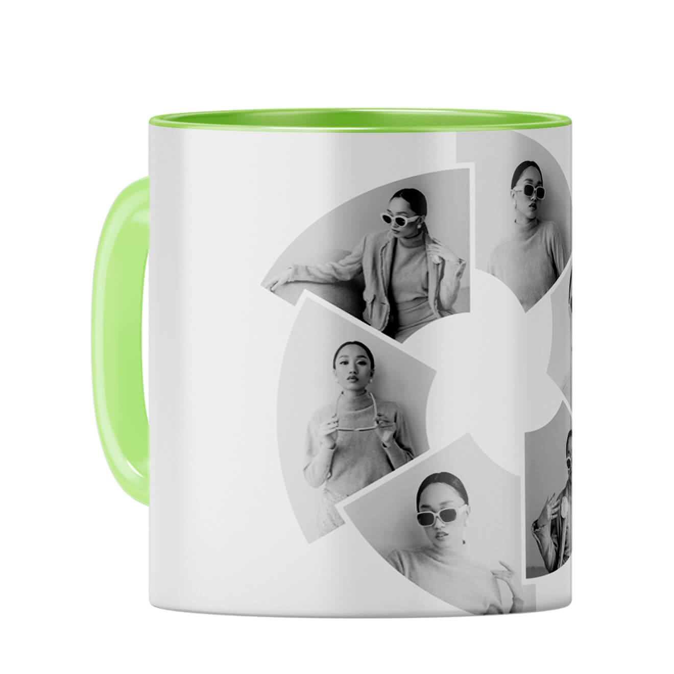 Circle of Life Coffee Mug Light Green