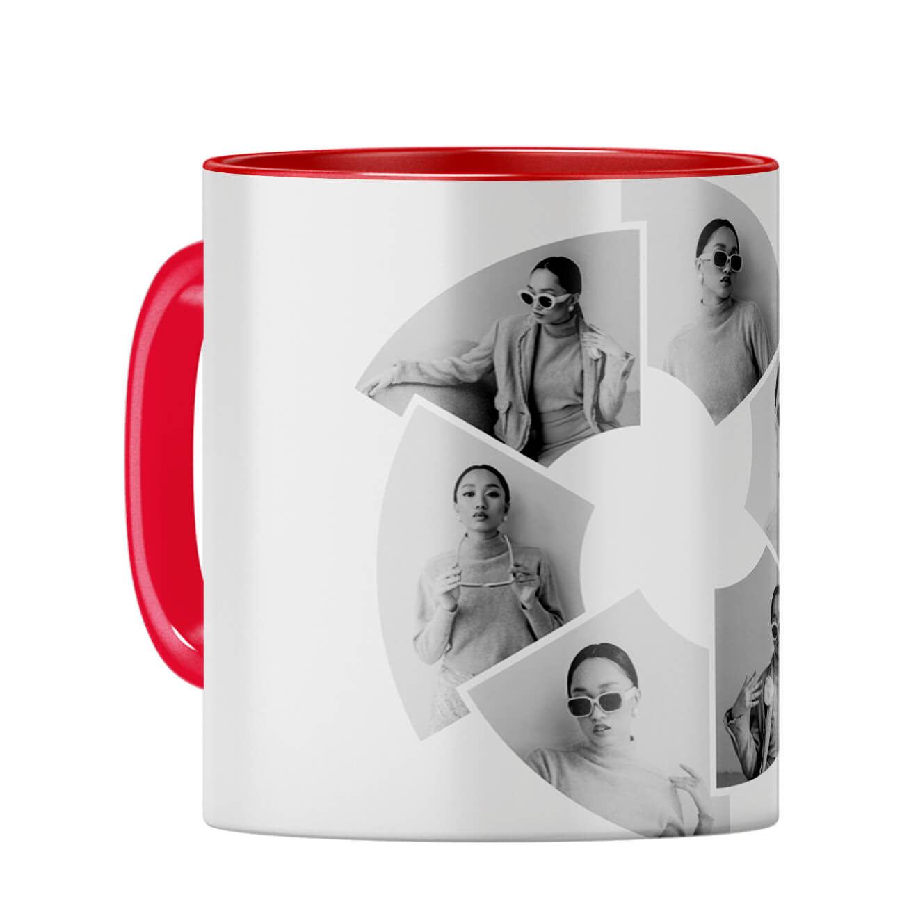 Circle of Life Coffee Mug Red