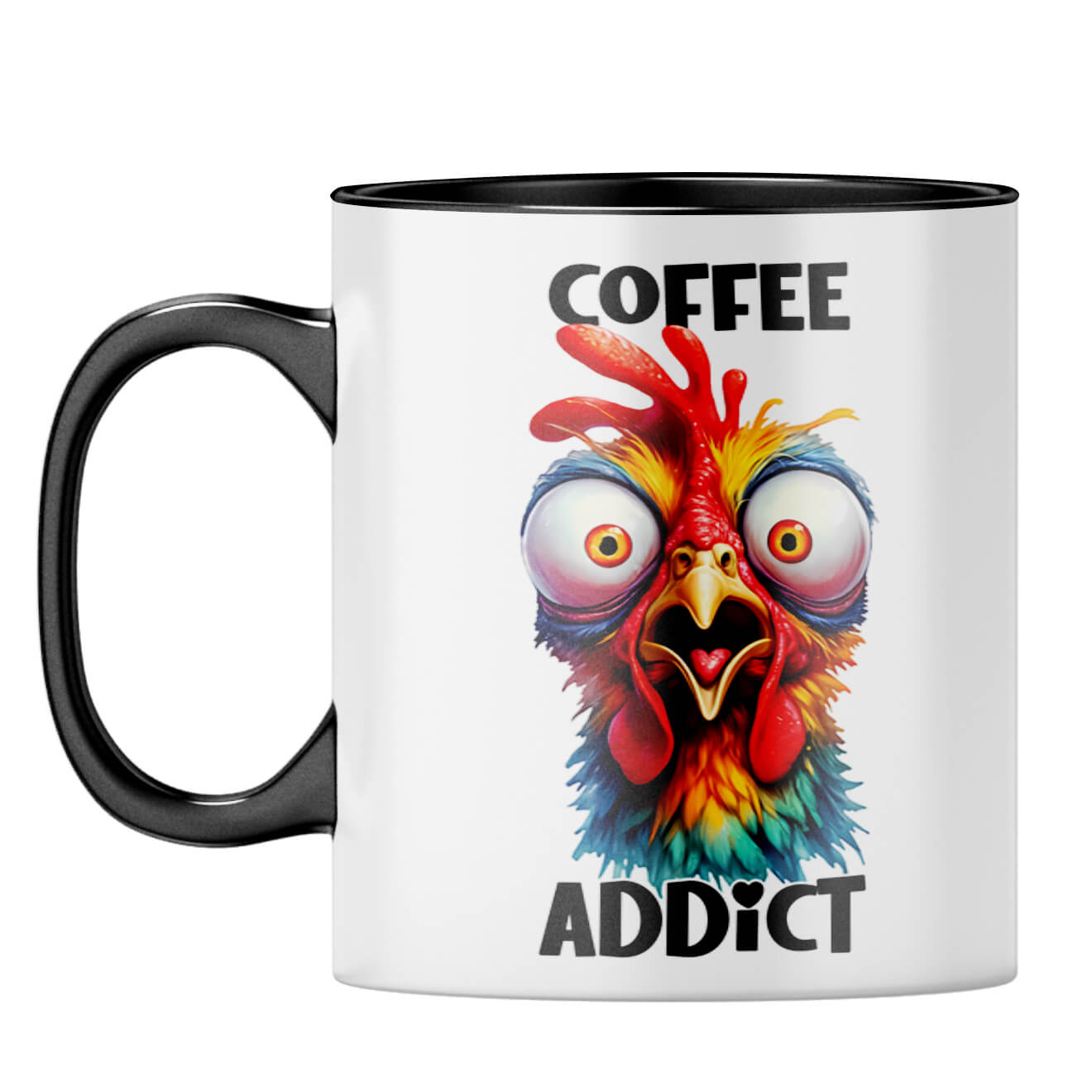 Coffee Addict Coffee Mug Black