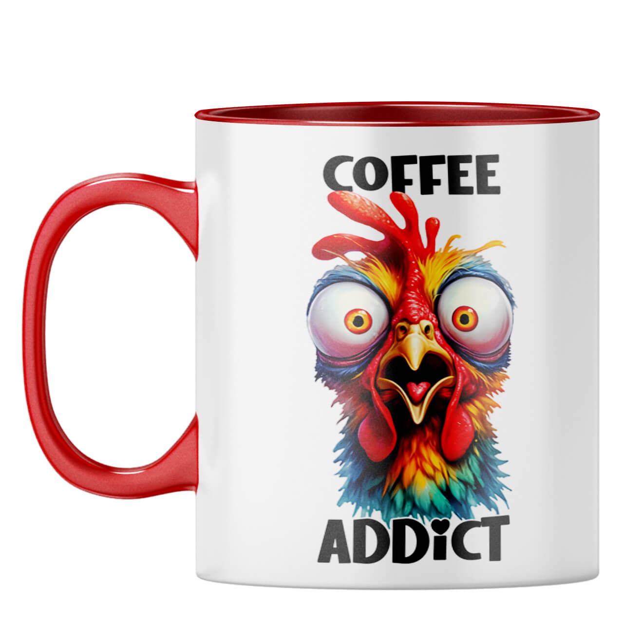 Coffee Addict Coffee Mug Red