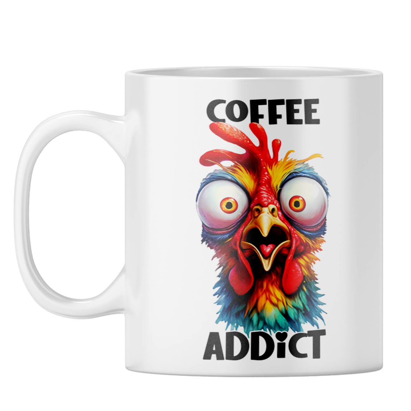 Coffee Addict Coffee Mug White