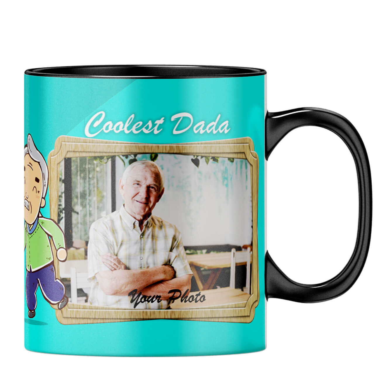 Coolest Dadi Coffee MugB-Black