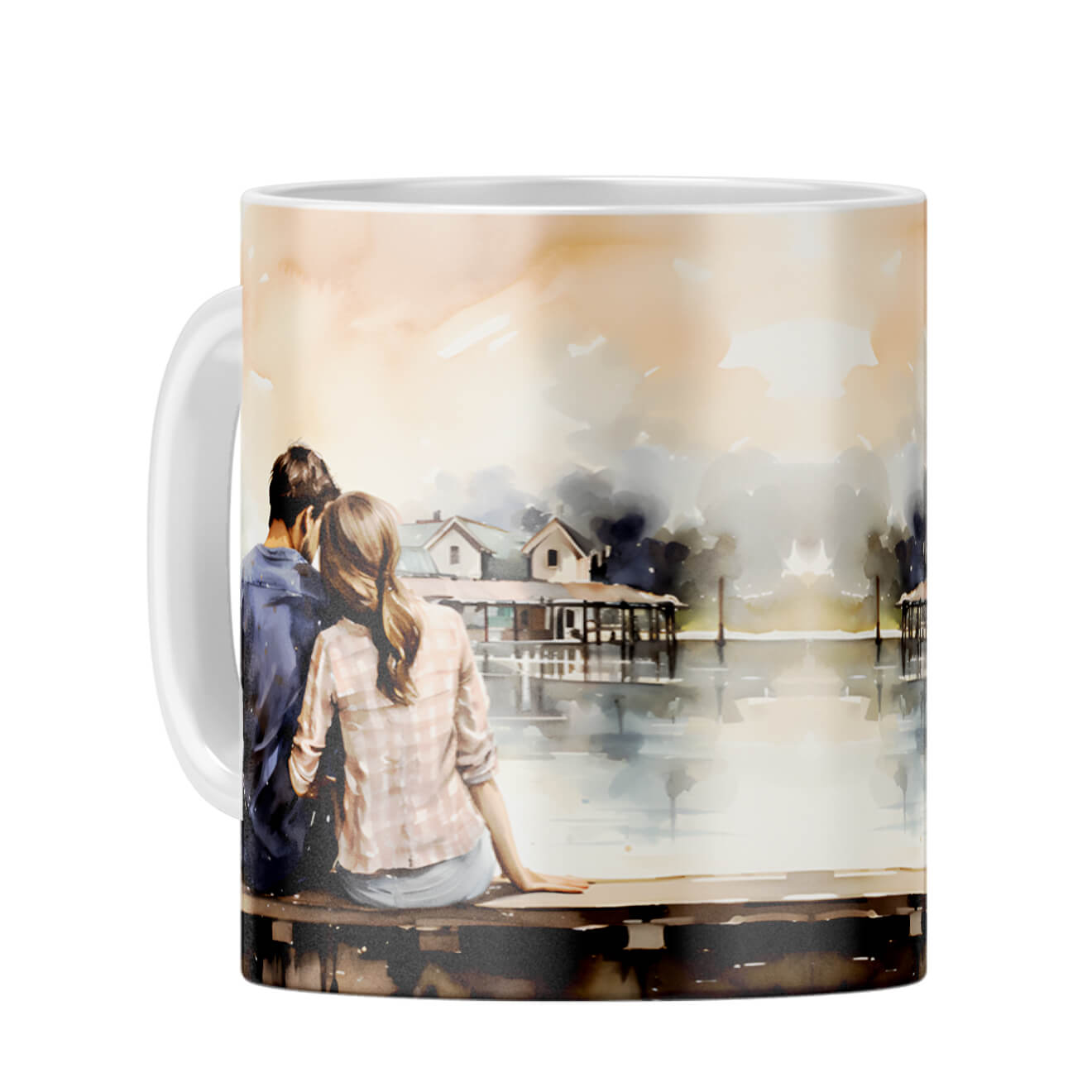 Customised Loving Message Coffee Mug White