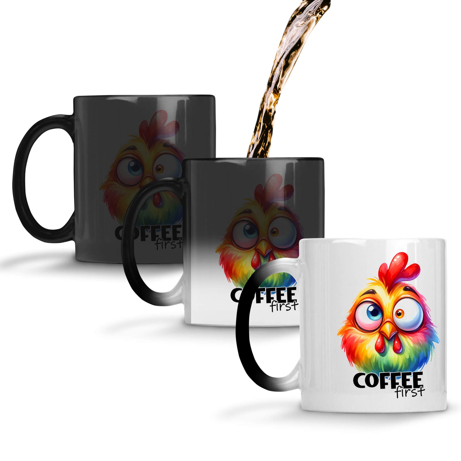 Cute Coffee First Coffee Mug Magic