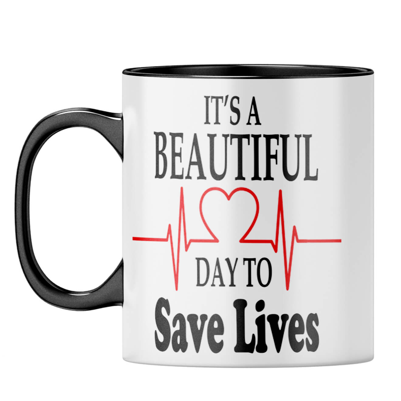Doctor Life Coffee Mug Black