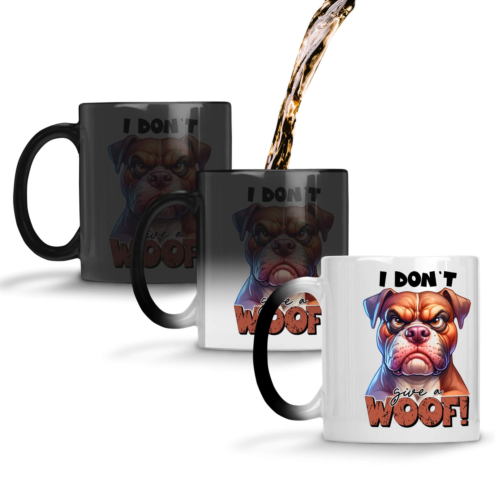 Dont Give A Woof Coffee Mug Magic