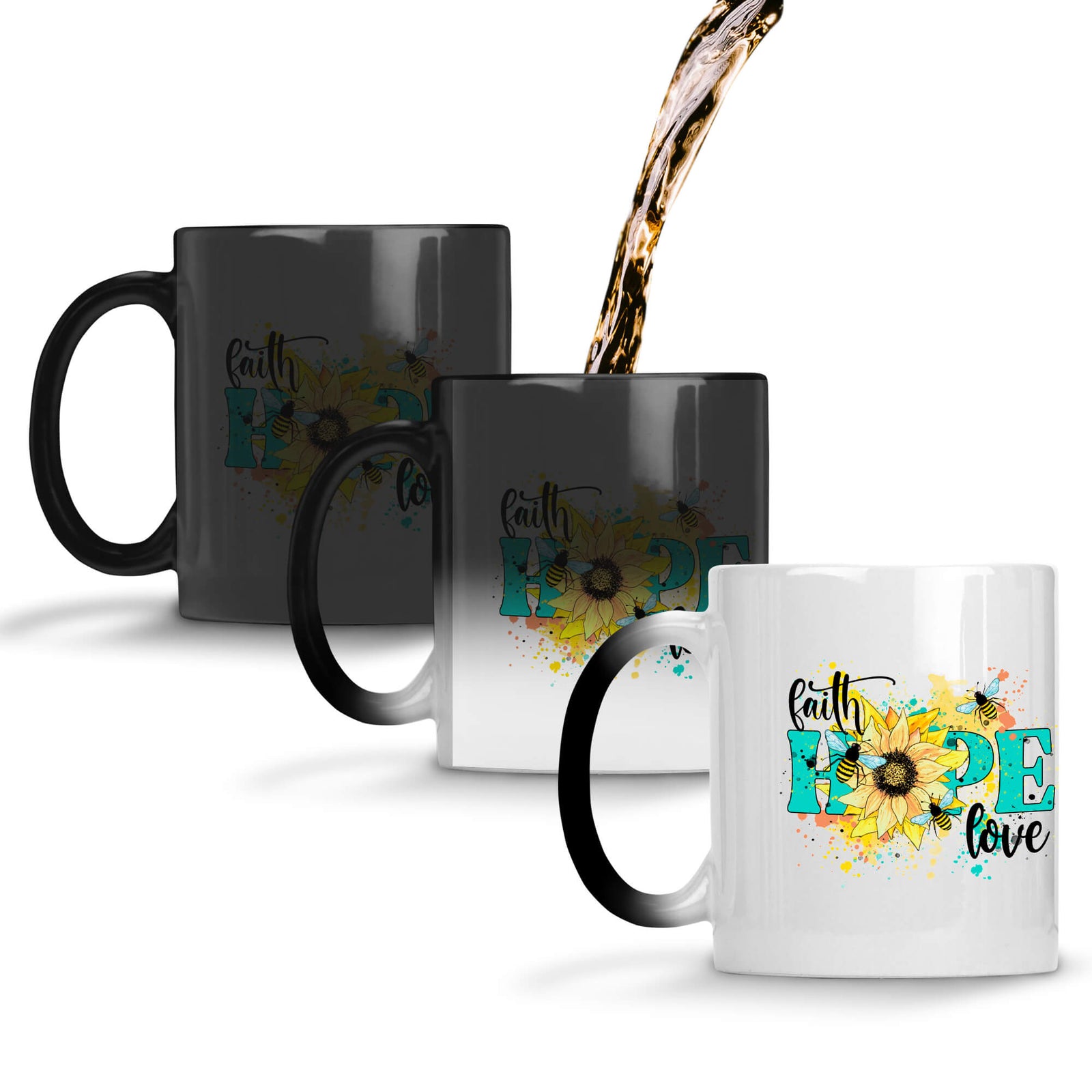 Faith Hope Love Coffee Mug Magic