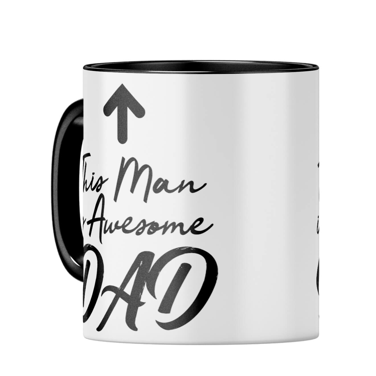 Awesome Dad Coffee MugC-Black