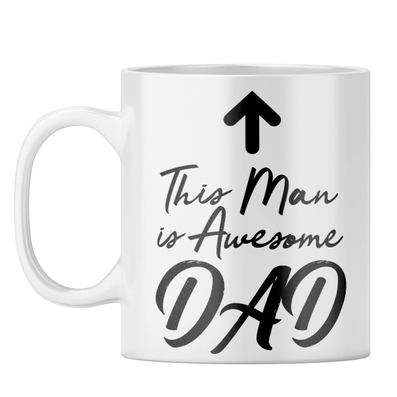 Awesome Dad Coffee Mug White