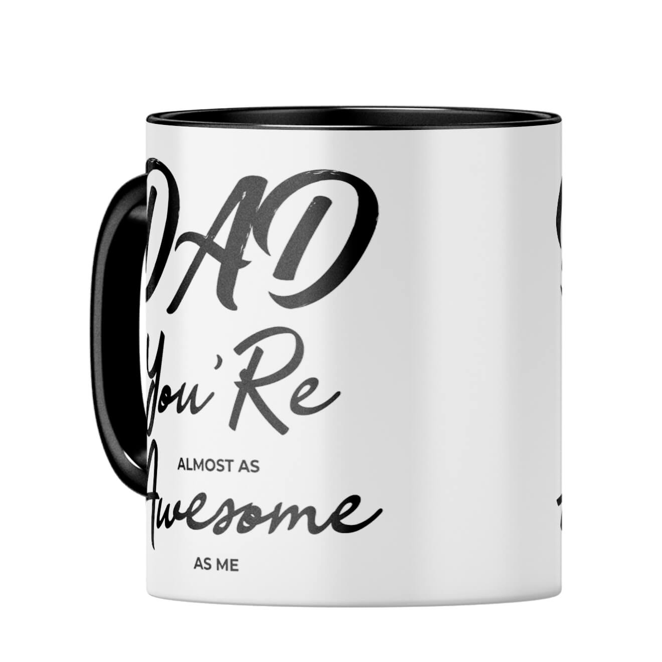 Dad Is Awesome As Me Coffee MugC-Black
