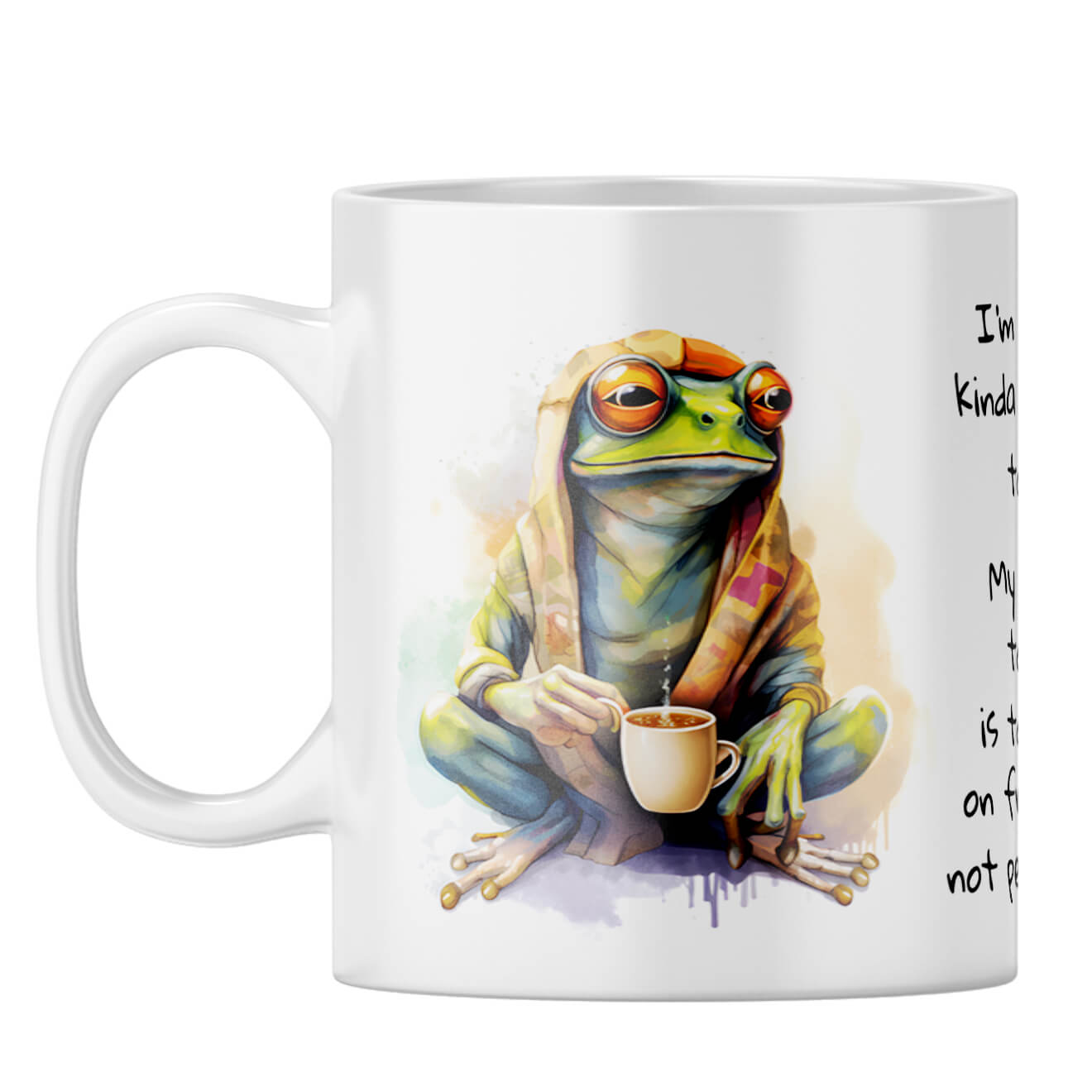 Focus on Progress Coffee Mug White