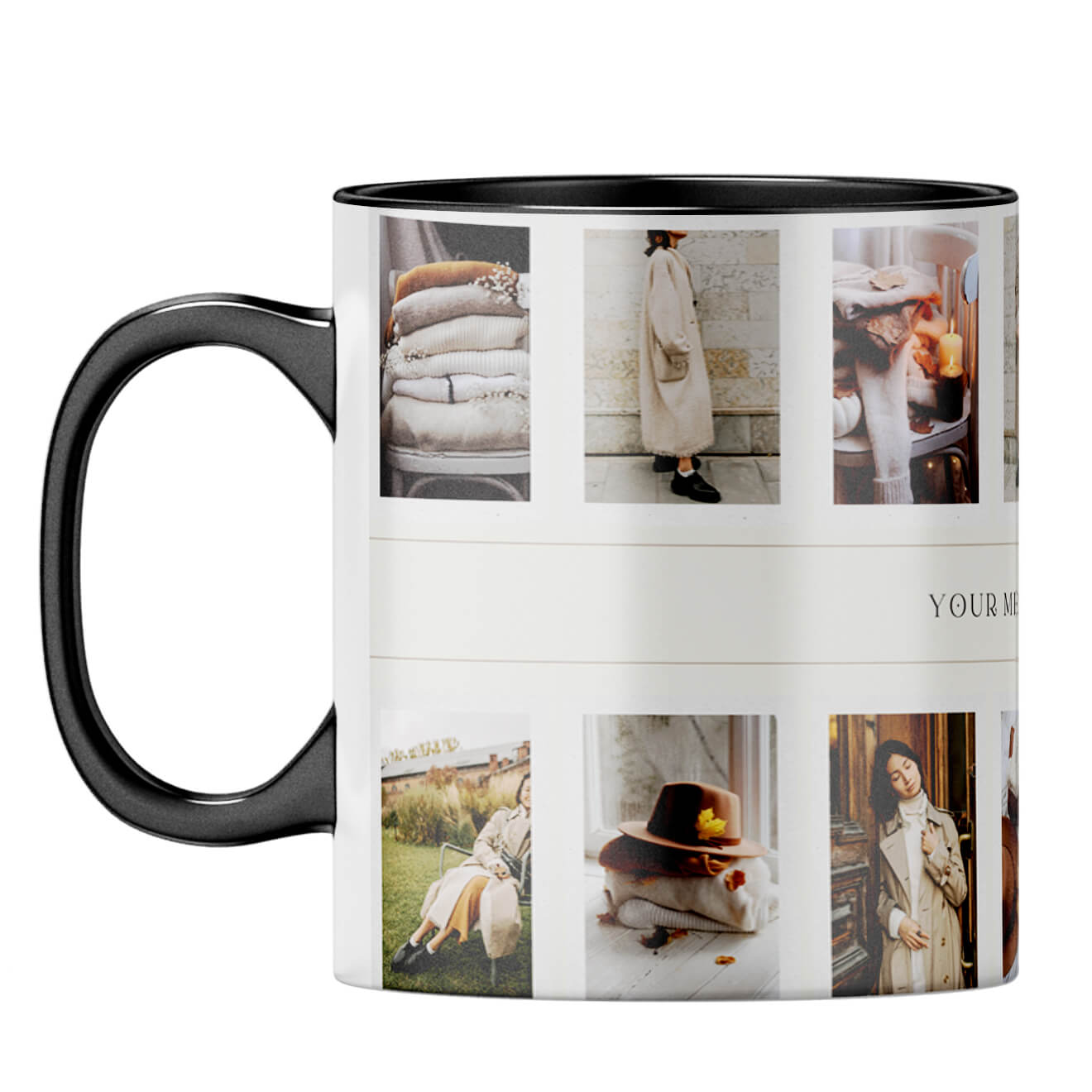 Fourteen Photos Coffee MugF-Black