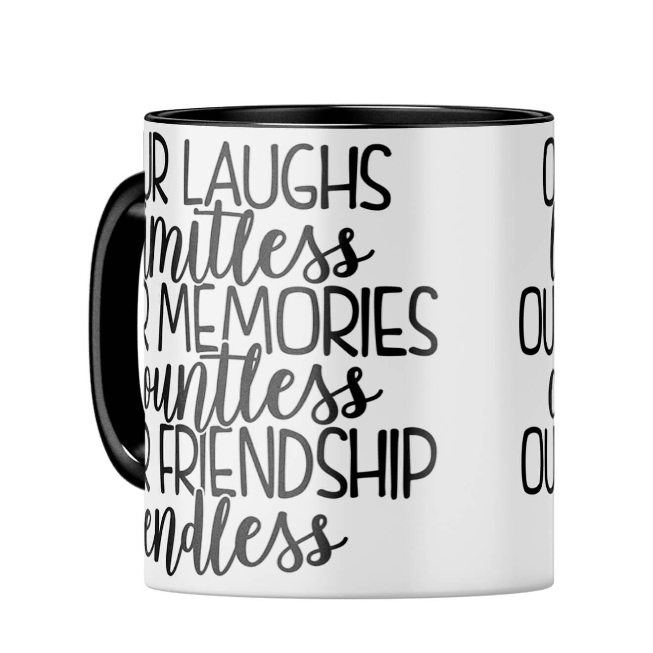 Friendship Is Endless Coffee MugC-Black