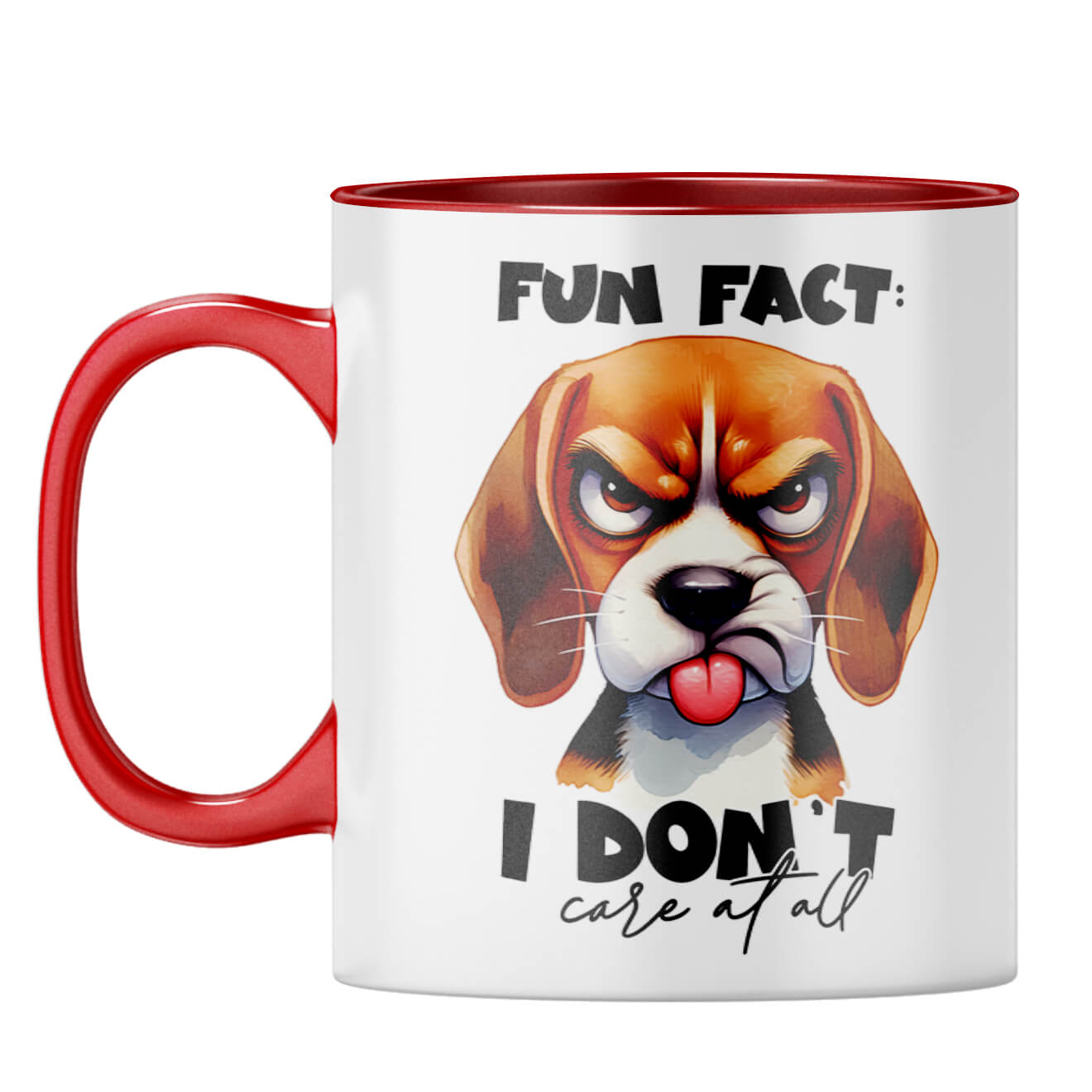 Fun fact Coffee Mug Red