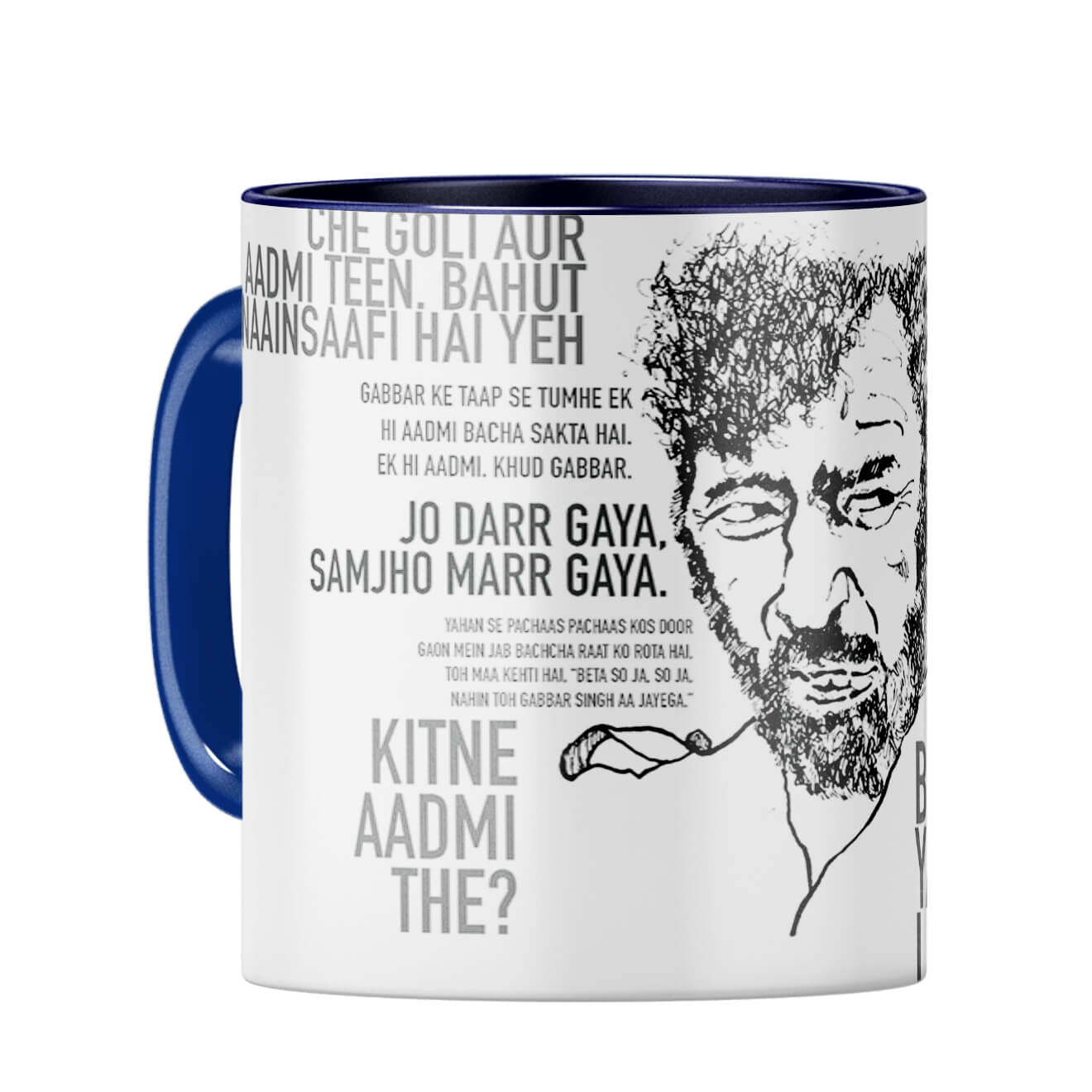 Gabbar Coffee Mug Dark Blue
