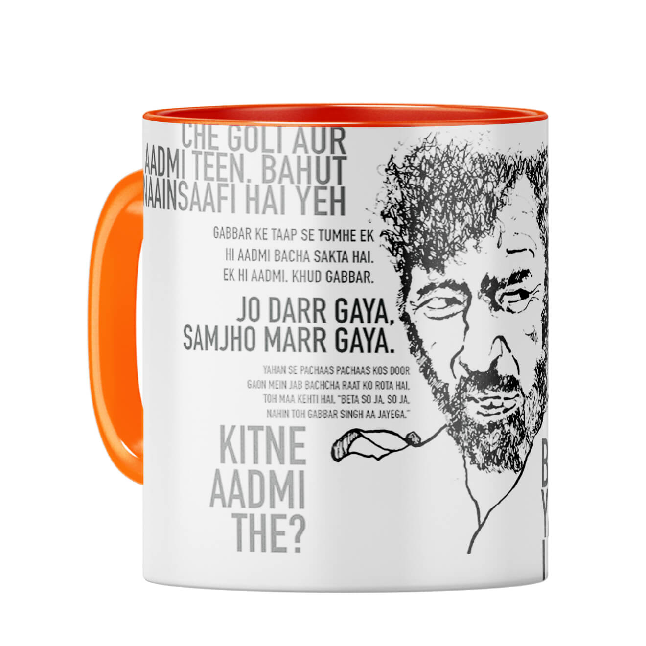 Gabbar Coffee Mug Orange