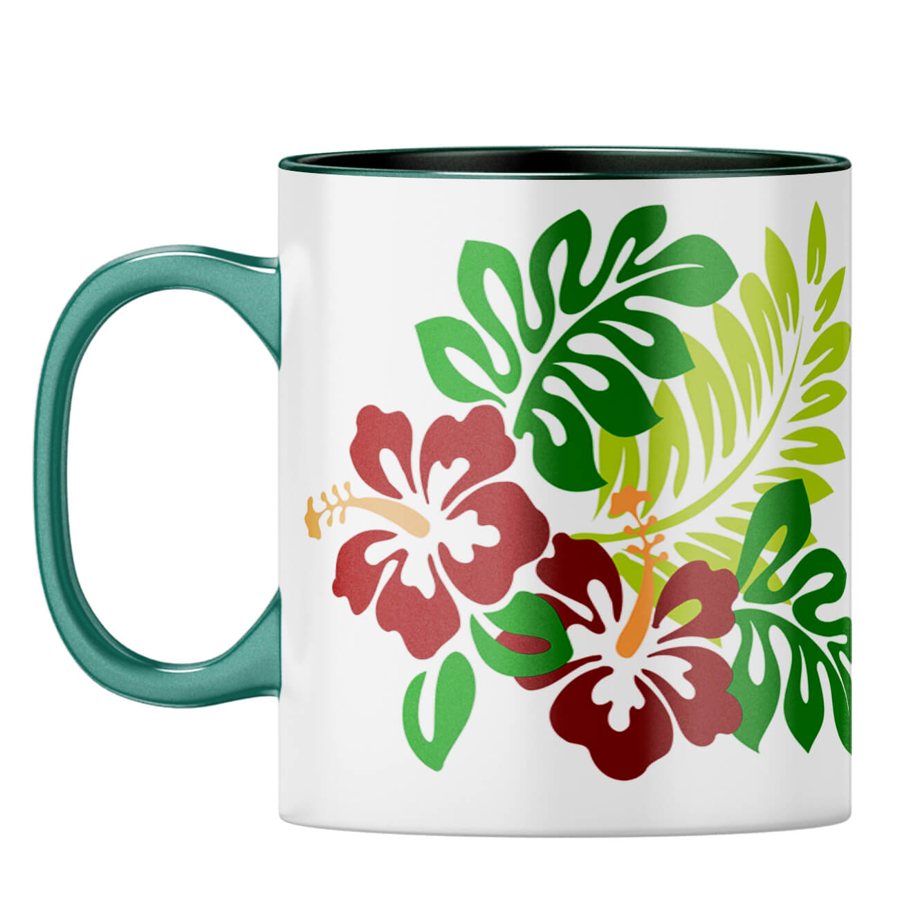Gift for Best Friends Coffee Mug Dark Green