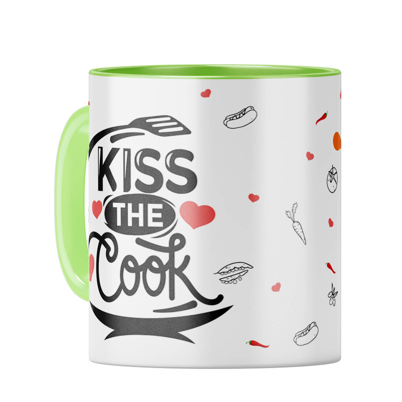 Gift for Cooking Lovers Coffee Mug Light Green