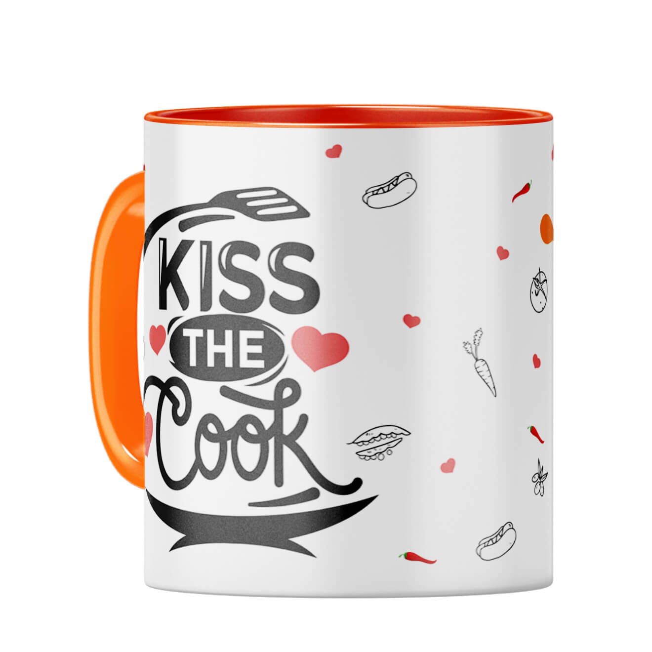 Gift for Cooking Lovers Coffee Mug Orange