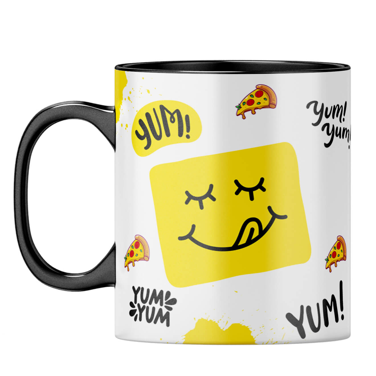 Gift for Food Lover Coffee Mug Black