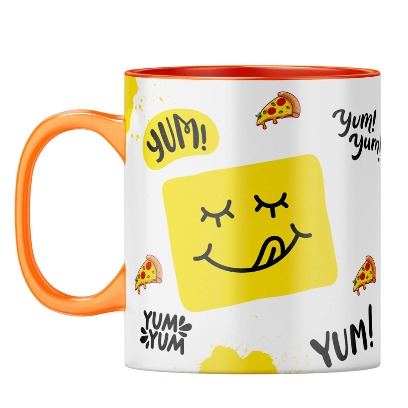 Gift for Food Lover Coffee Mug Orange