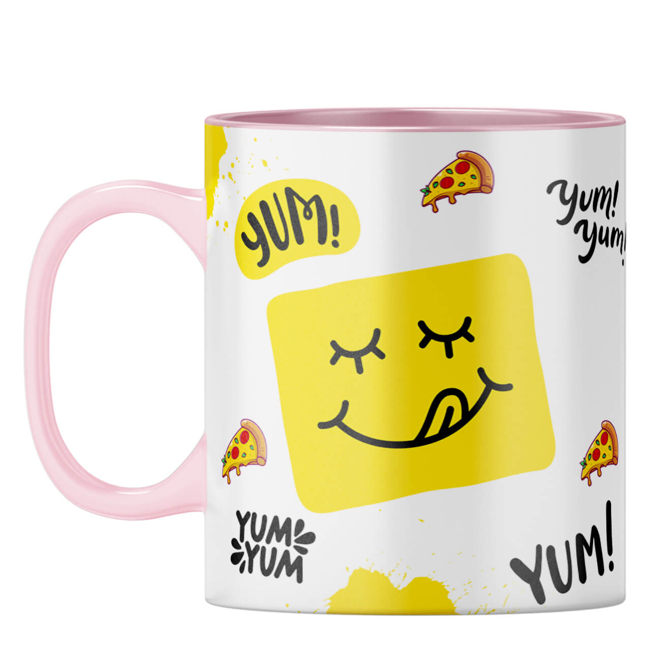 Gift for Food Lover Coffee Mug Pink