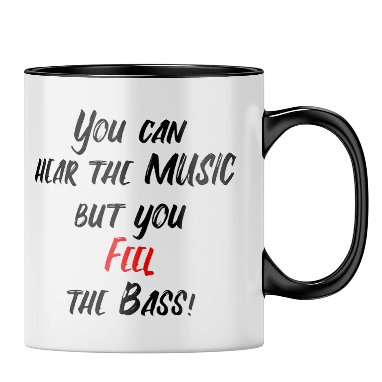 Gift for Guitar Lover Coffee MugB-Black