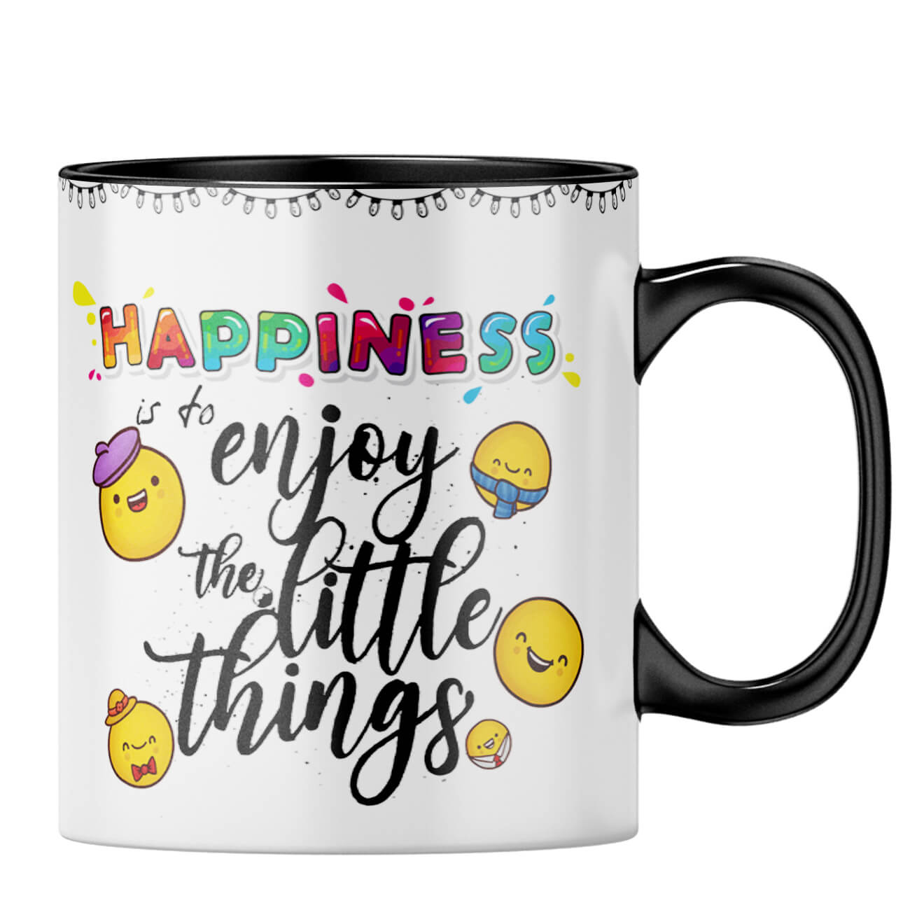 Gift for Happy Family Coffee MugB-Black