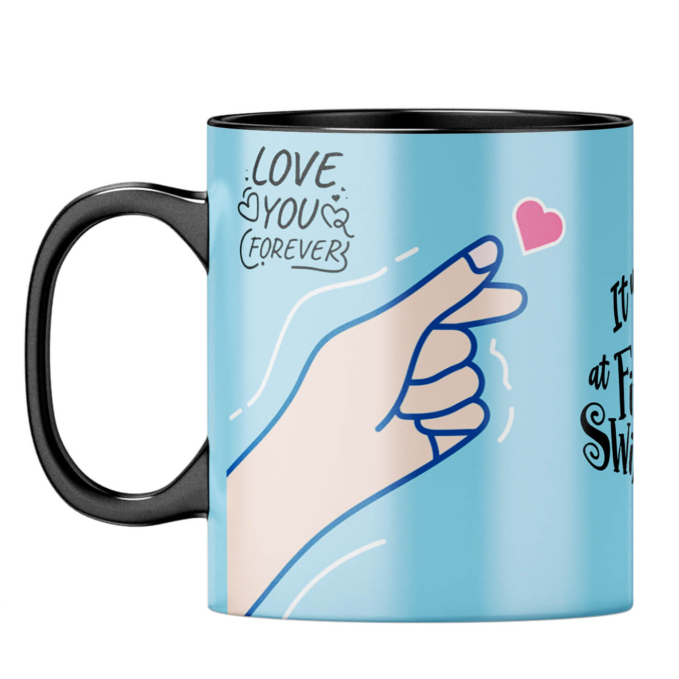 Gift for Internet Friends Coffee Mug Black