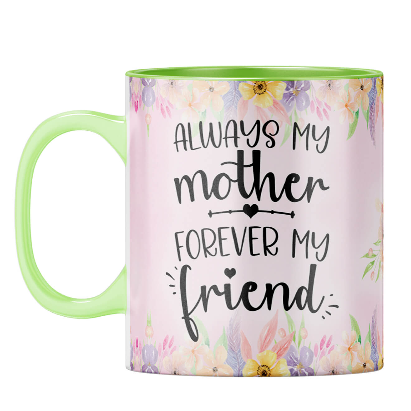 Gift For Mom Coffee Mug Light Green
