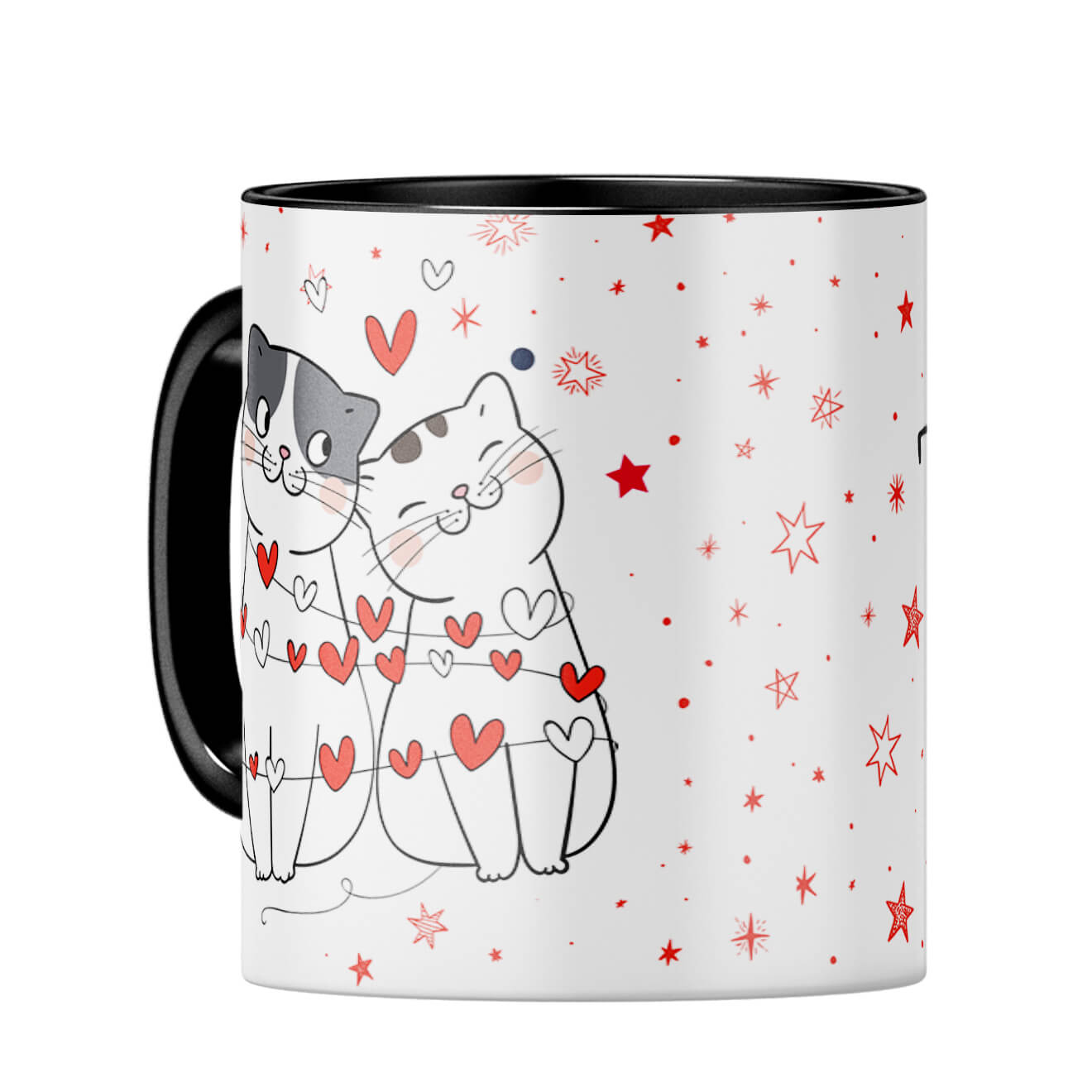Gift for Perfect Couples Coffee Mug Black