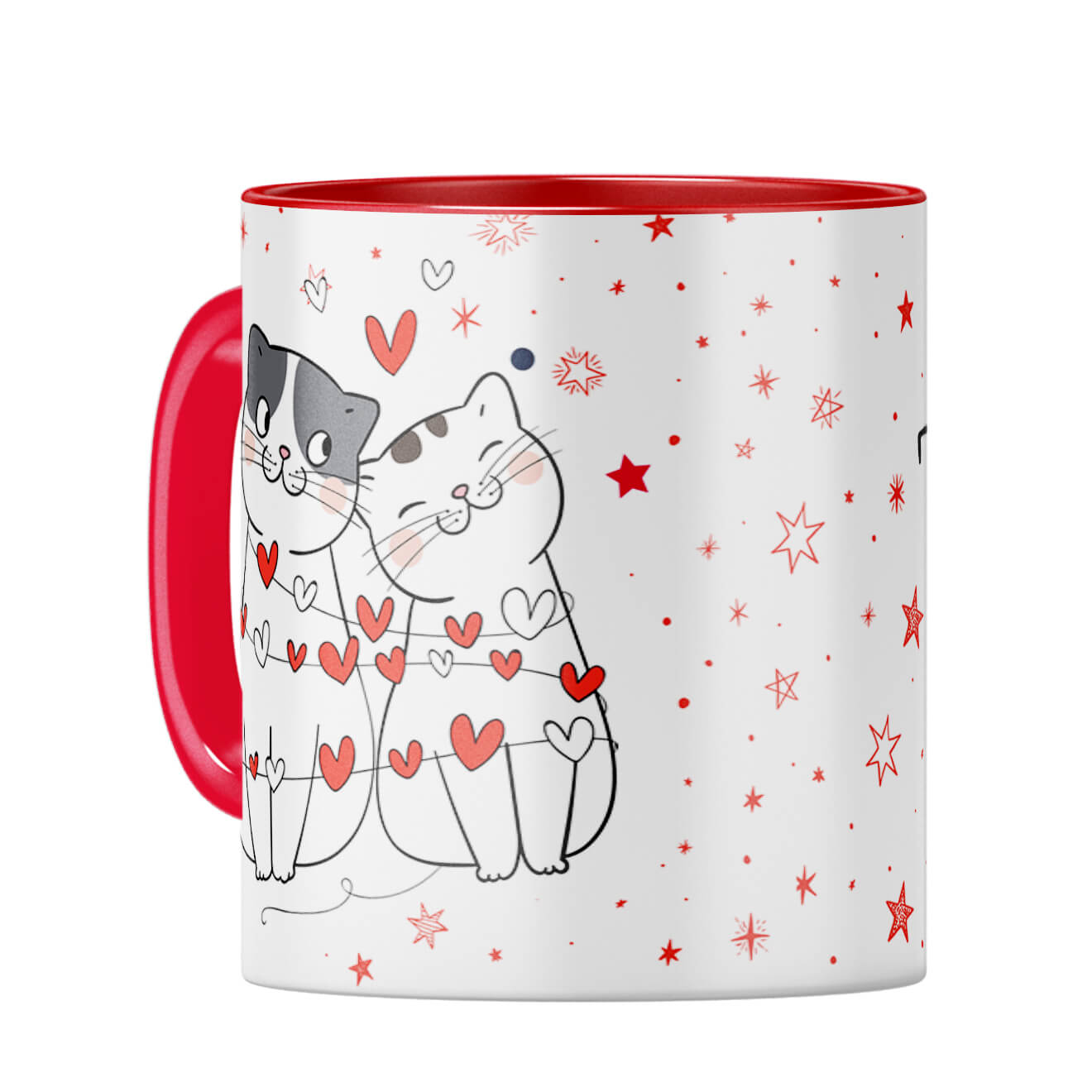 Gift for Perfect Couples Coffee Mug Red