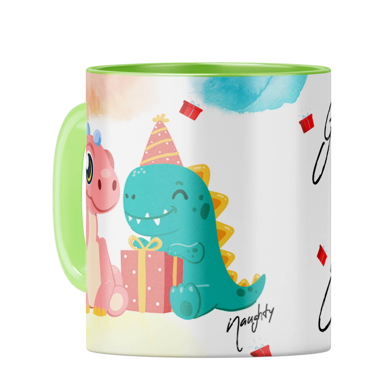 Gift for Sister Brother Coffee Mug Light Green